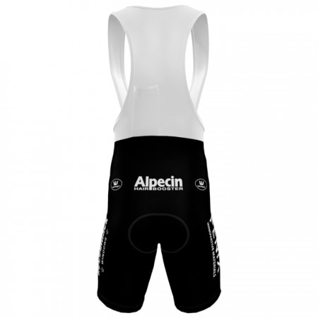 Fietsbroek Kort met Bretels 2024 Fenix-Deceuninck - Zwart